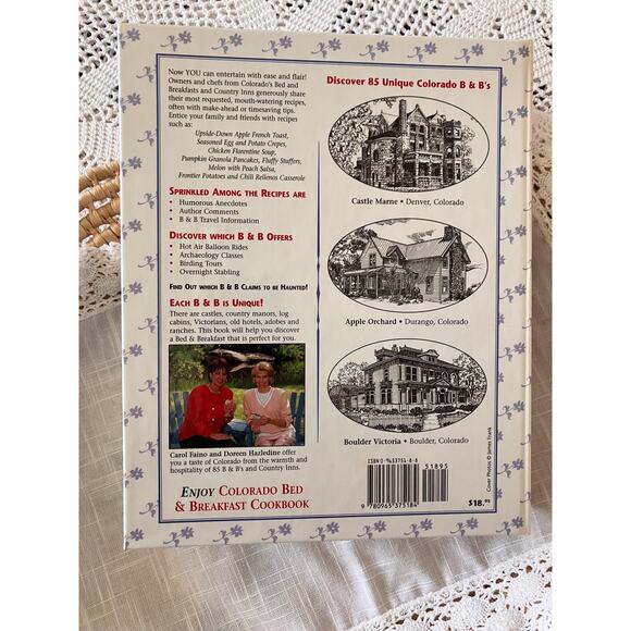 Signed 1997 Colorado Bed & Breakfast Cookbook: 85 Inn Recipes - Picture 7 of 7